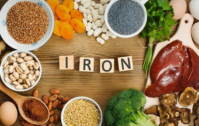 مواد غذایی سرشار از آهن برای جلوگیری از کم خونی