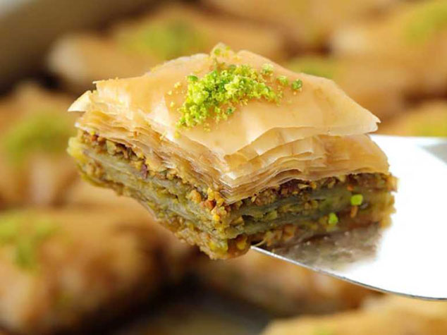 طرز تهیه باقلوای ترکی