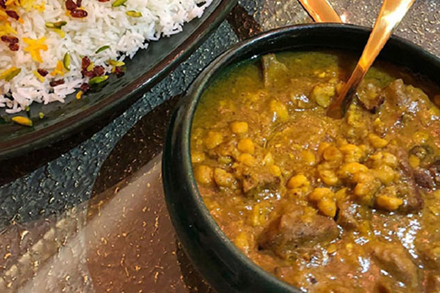 قیمه نخود یزدی