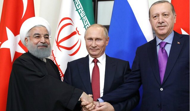 گفت‌وگوی ویدیویی روحانی، پوتین و اردوغان روز چهارشنبه