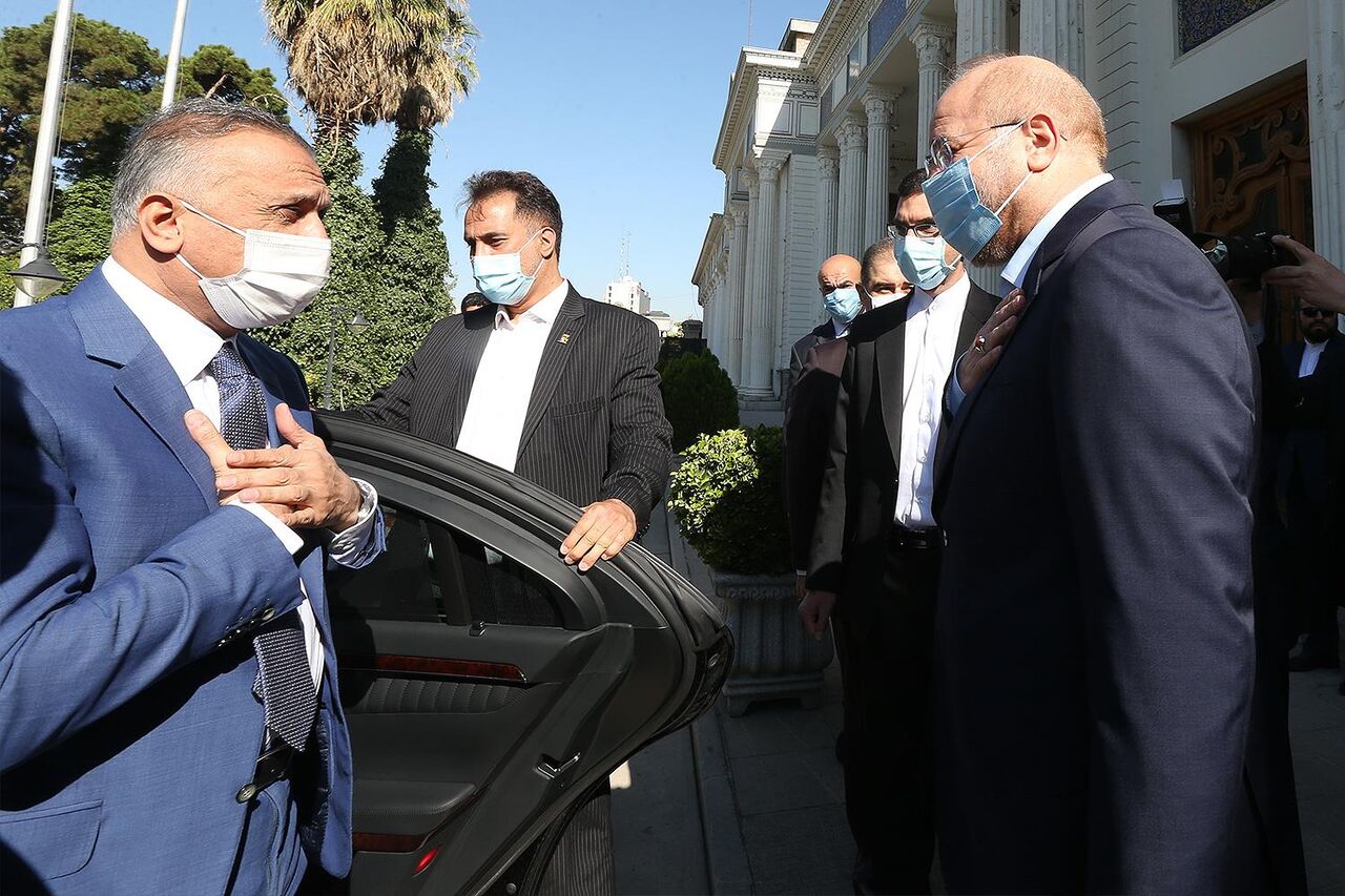 نخست‌ وزیر عراق با قالیباف دیدار کرد