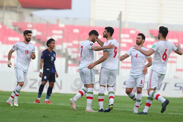 ایران ۱۰ - کامبوج صفر/ پیروزی پر گل تیم ملی برابر کامبوج