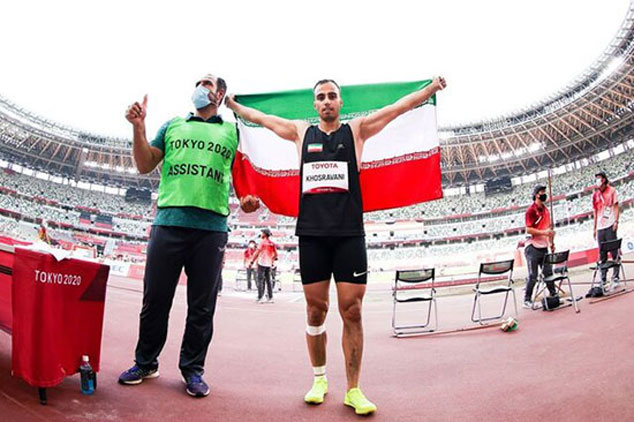 خسروانی، چهارمین طلای پارالمپیک را کسب کرد