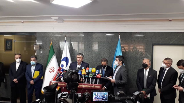 اسلامی اعلام کرد: تفاهم ایران و آژانس برای ادامه مذاکرات حل و فصل موارد باقی مانده