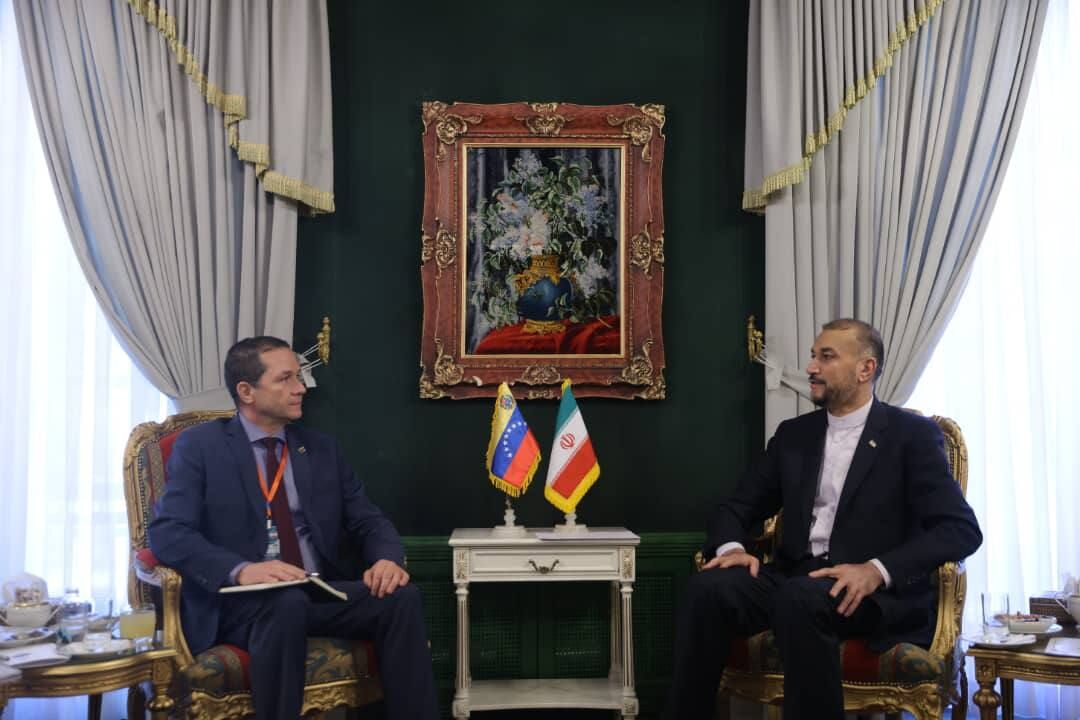 امیرعبداللهیان: مسیر تعمیق همکاری‌های تهران - کاراکاس هموارتر می‌شود