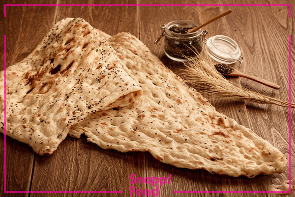 معرفی نان سنگک و نحوه سفارش آن از اسنپ فود